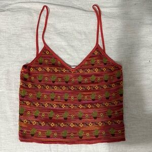 Gently worn Zara crop tank